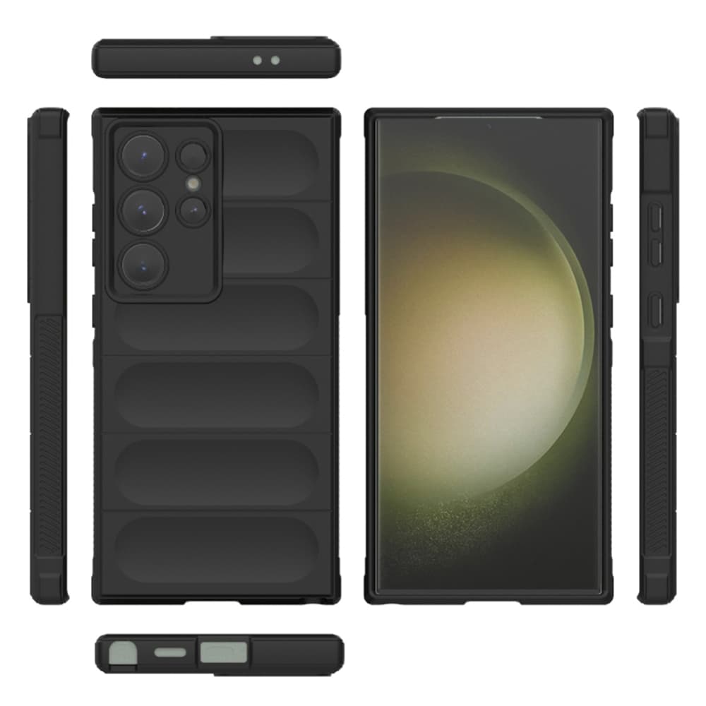 Techsuit Kouzelný Štít Samsung Galaxy S24 Ultra Černý - náhled 2
