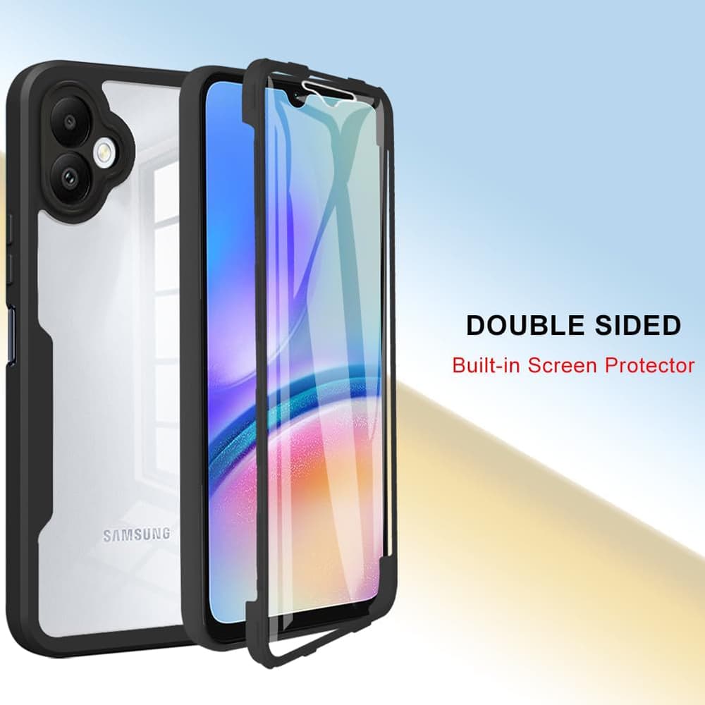 Techsuit ColorVerse 360 Series Screen Protector Samsung Galaxy A05 Black - náhled 2