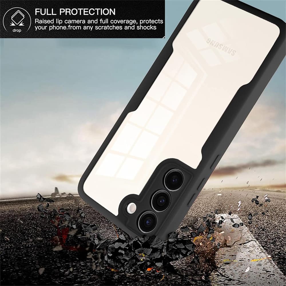 Techsuit ColorVerse 360 Series Screen Protector Samsung Galaxy S23 Plus Purple - náhled 2