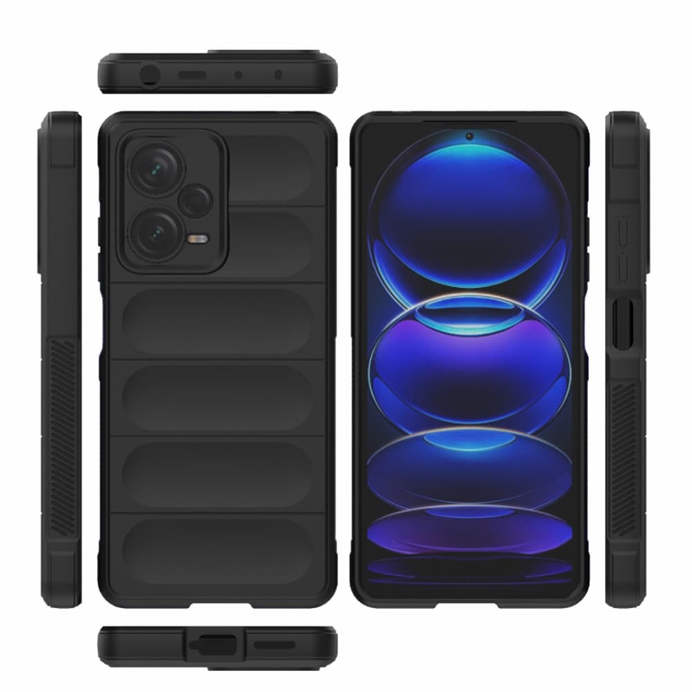 Techsuit Kouzelný Štít Xiaomi Redmi Note 12 Pro 5G Černý - náhled 2