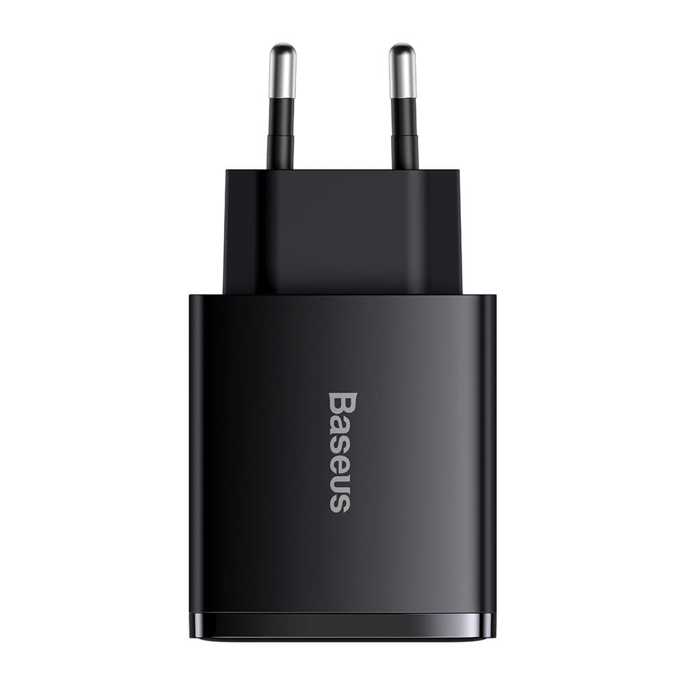 Baseus Síťová nabíječka Kompaktní (CCXJ-E01) USB-C PD 30W Černá - náhled 2