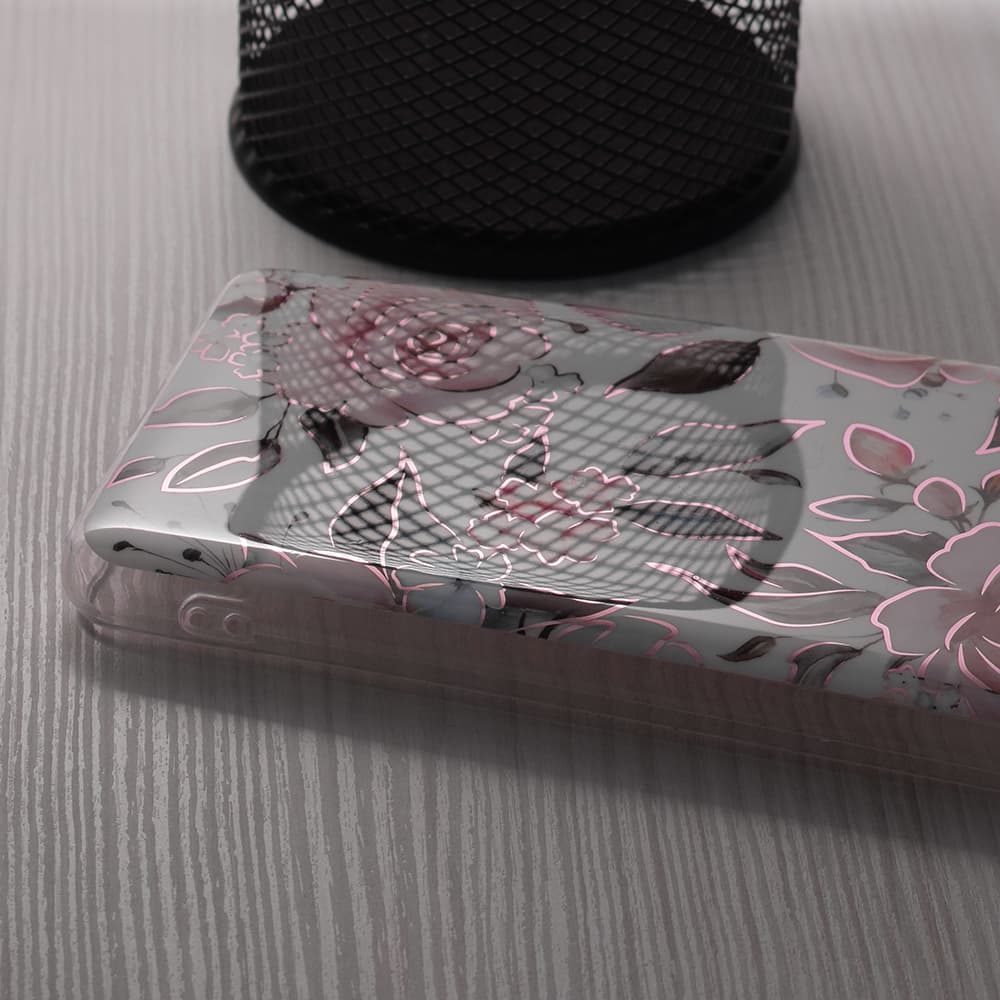 Techsuit Mramorová série Honor Magic6 Lite Chloe bílá - náhled 2