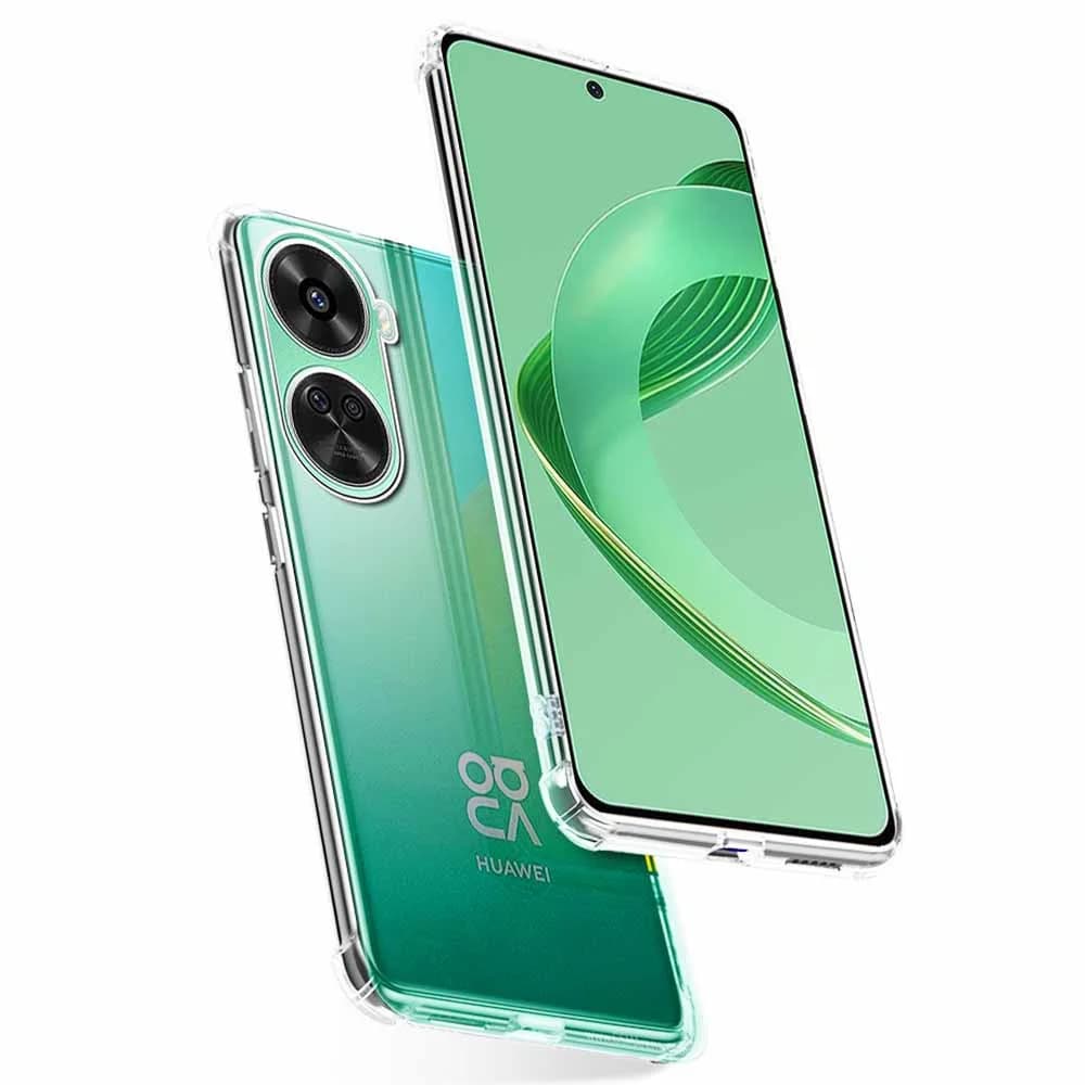 Techsuit Shockproof Clear Silicone pro Huawei nova 11 SE 12 SE Clear - náhled 2