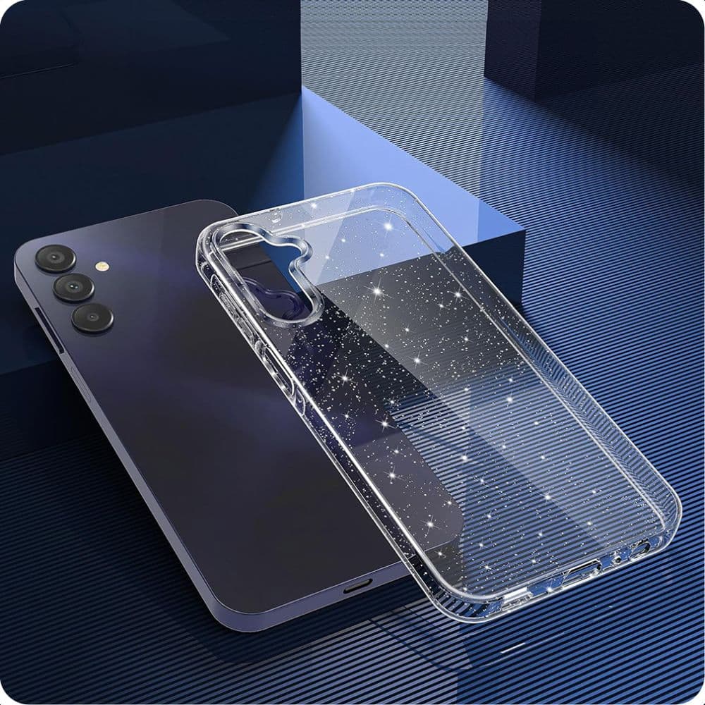 Techsuit SparkleSkin Series Samsung Galaxy A55 5G Clear - náhled 2