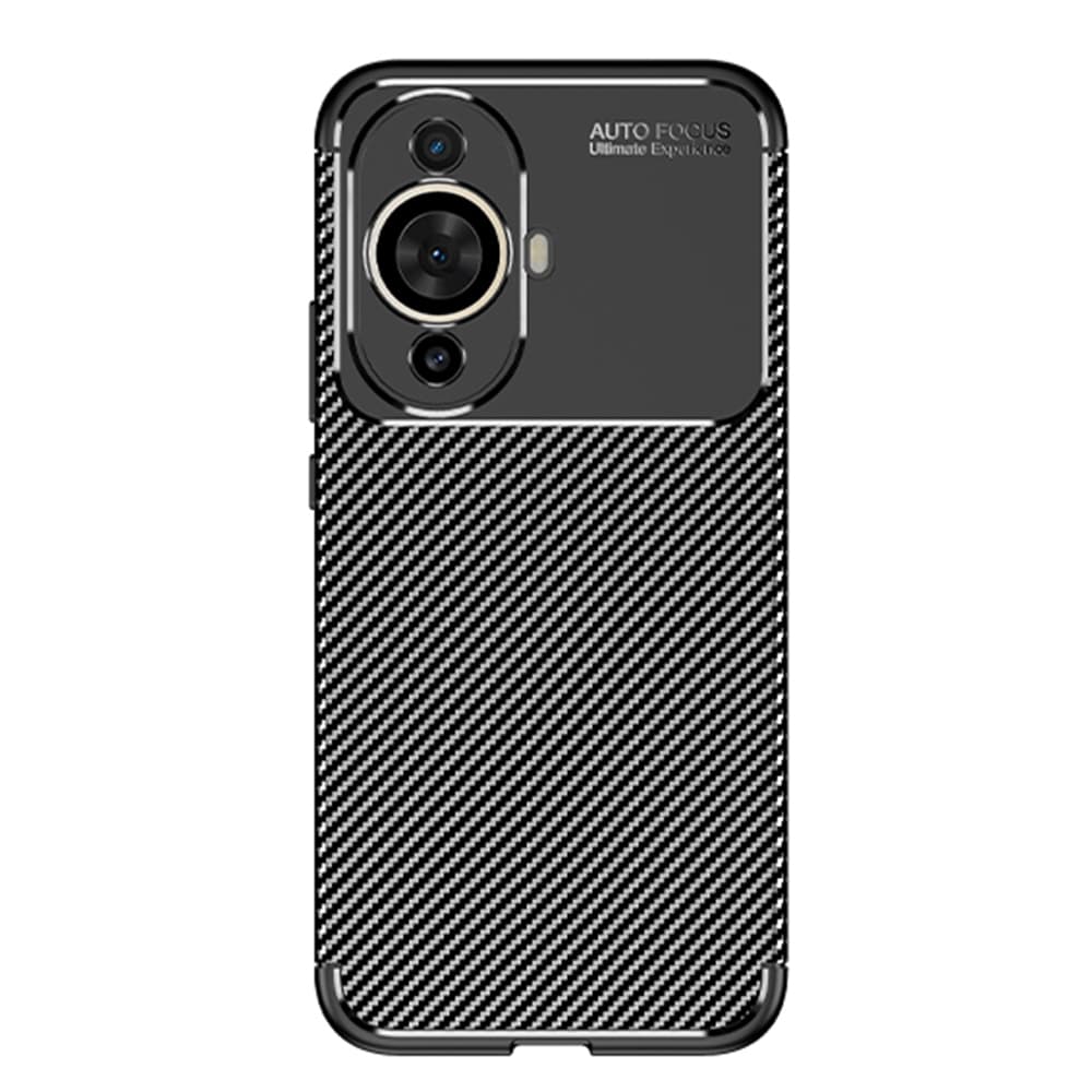 Techsuit CarbonFiber Huawei nova 11 nova 12s Black - náhled 2