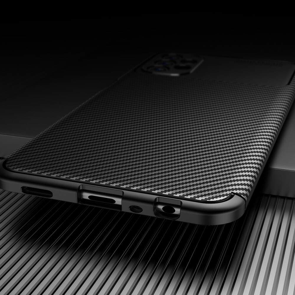 Techsuit CarbonFiber obal pro Samsung Galaxy A13 4G černý - náhled 2