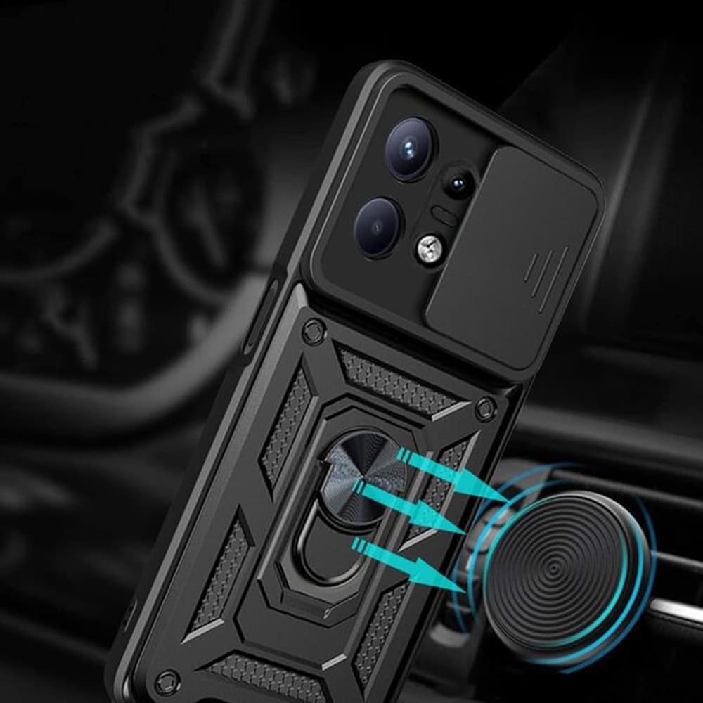 Techsuit CamShield Series Motorola Edge 50 Pro Black - náhled 2