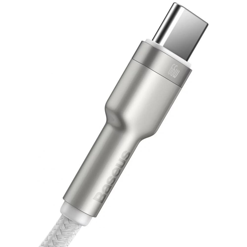 Baseus Cafule Series Metal USB na Type-C 66W 6A 1m Bílý - náhled 2