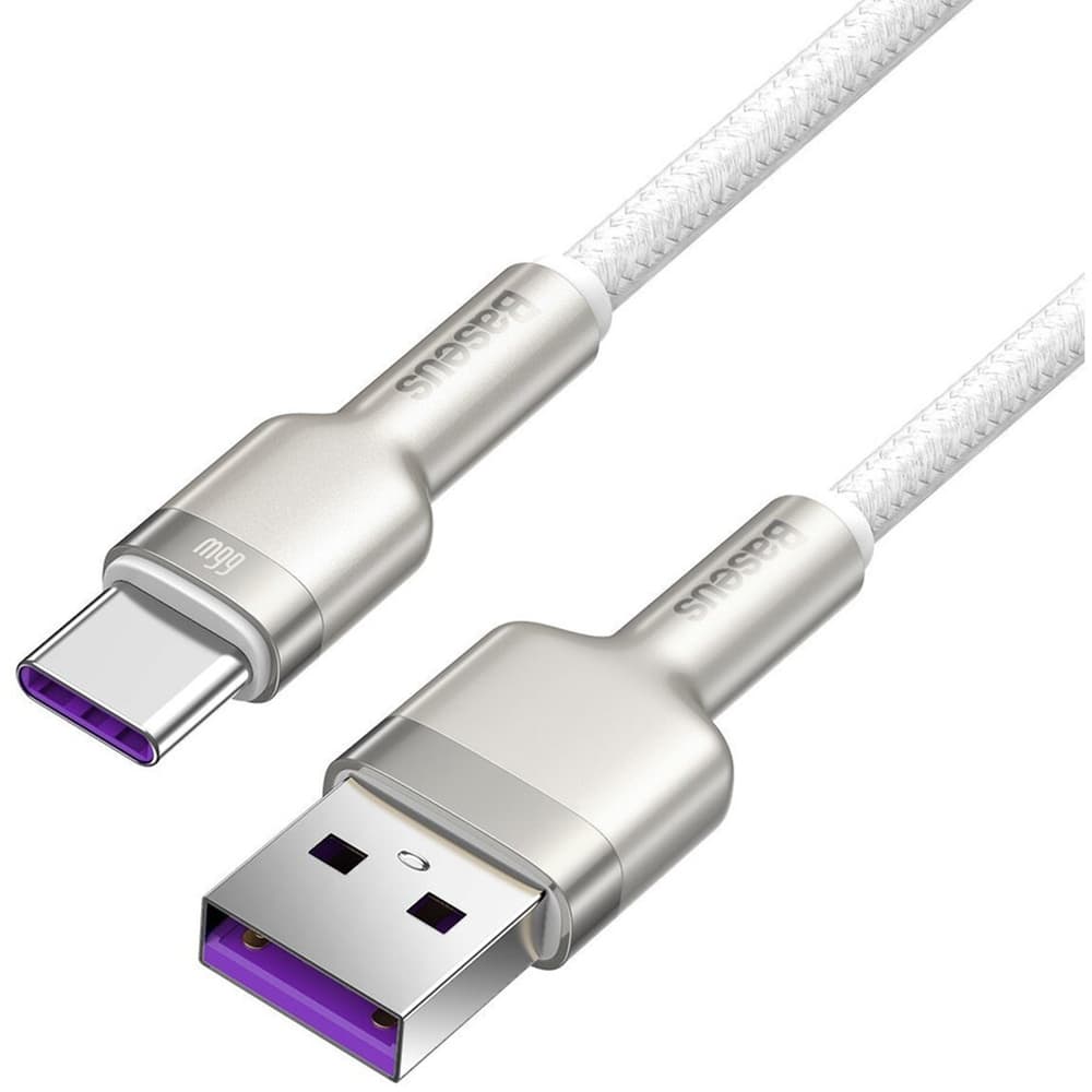 Baseus Kabel Cafule USB na Type-C 66W 2m Bílý - náhled 2