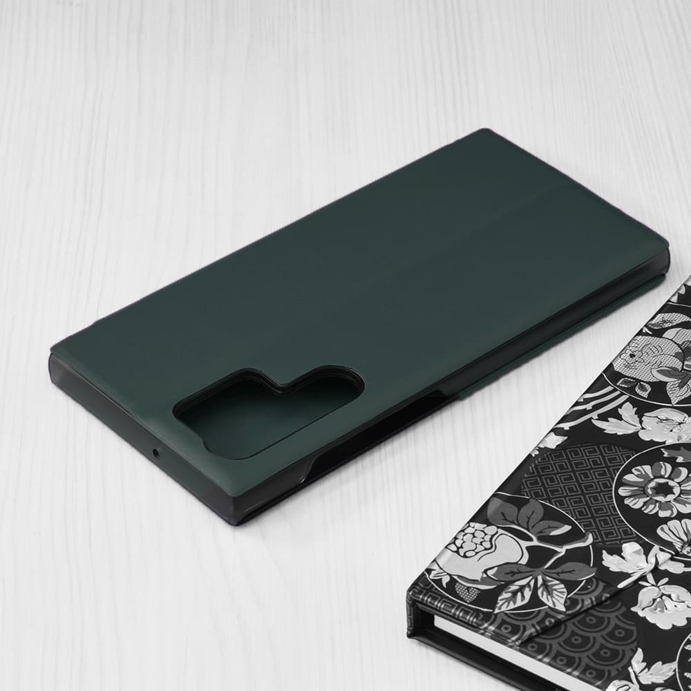 Techsuit eFold Series Samsung Galaxy S22 Ultra Tmavě zelená - náhled 2