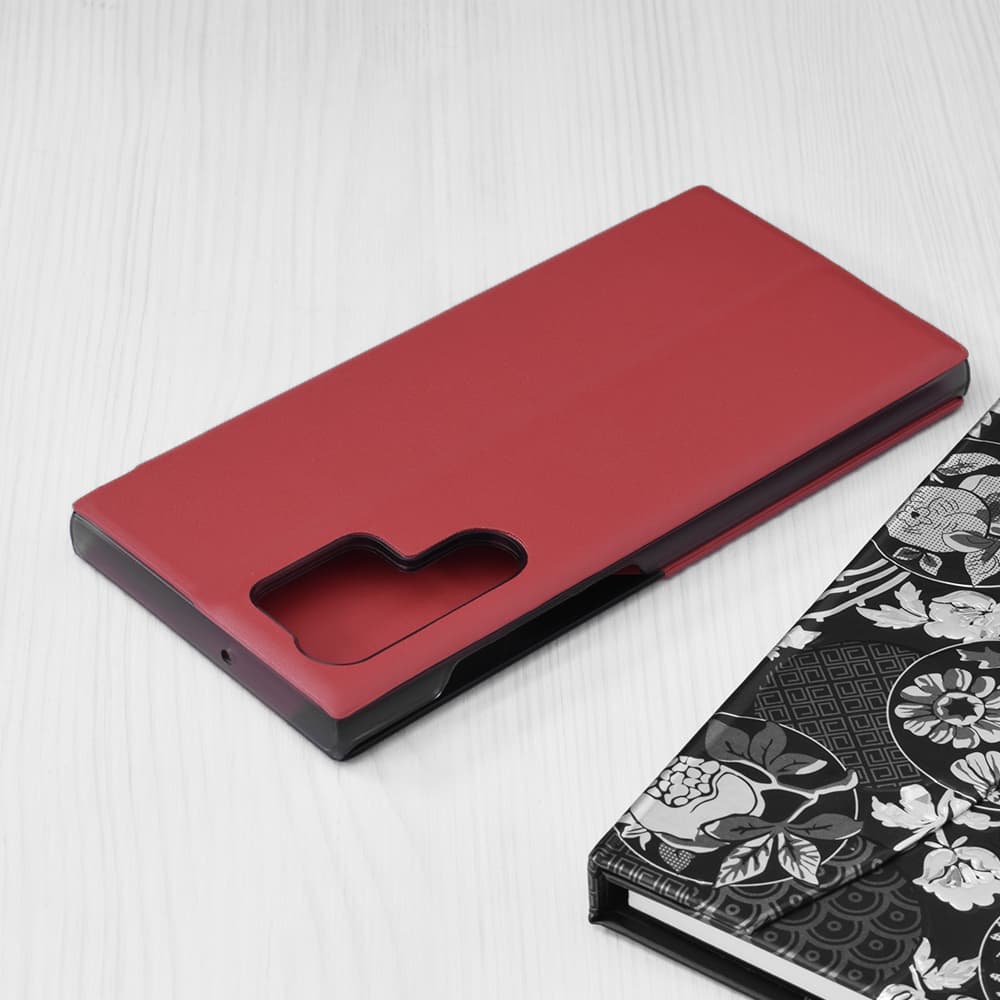 Techsuit eFold řada Samsung Galaxy S22 Ultra červený - náhled 2