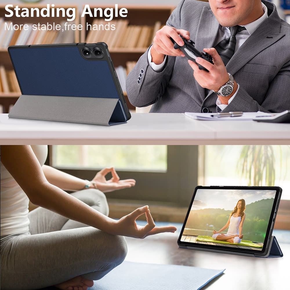 Techsuit FoldPro pro Xiaomi Redmi Pad Pro Modrý - náhled 2