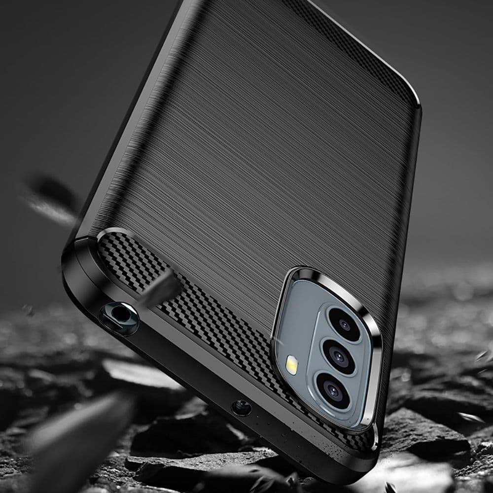 Techsuit Karbon Silikon Moto G31 4G Moto G41 4G Black - náhled 2