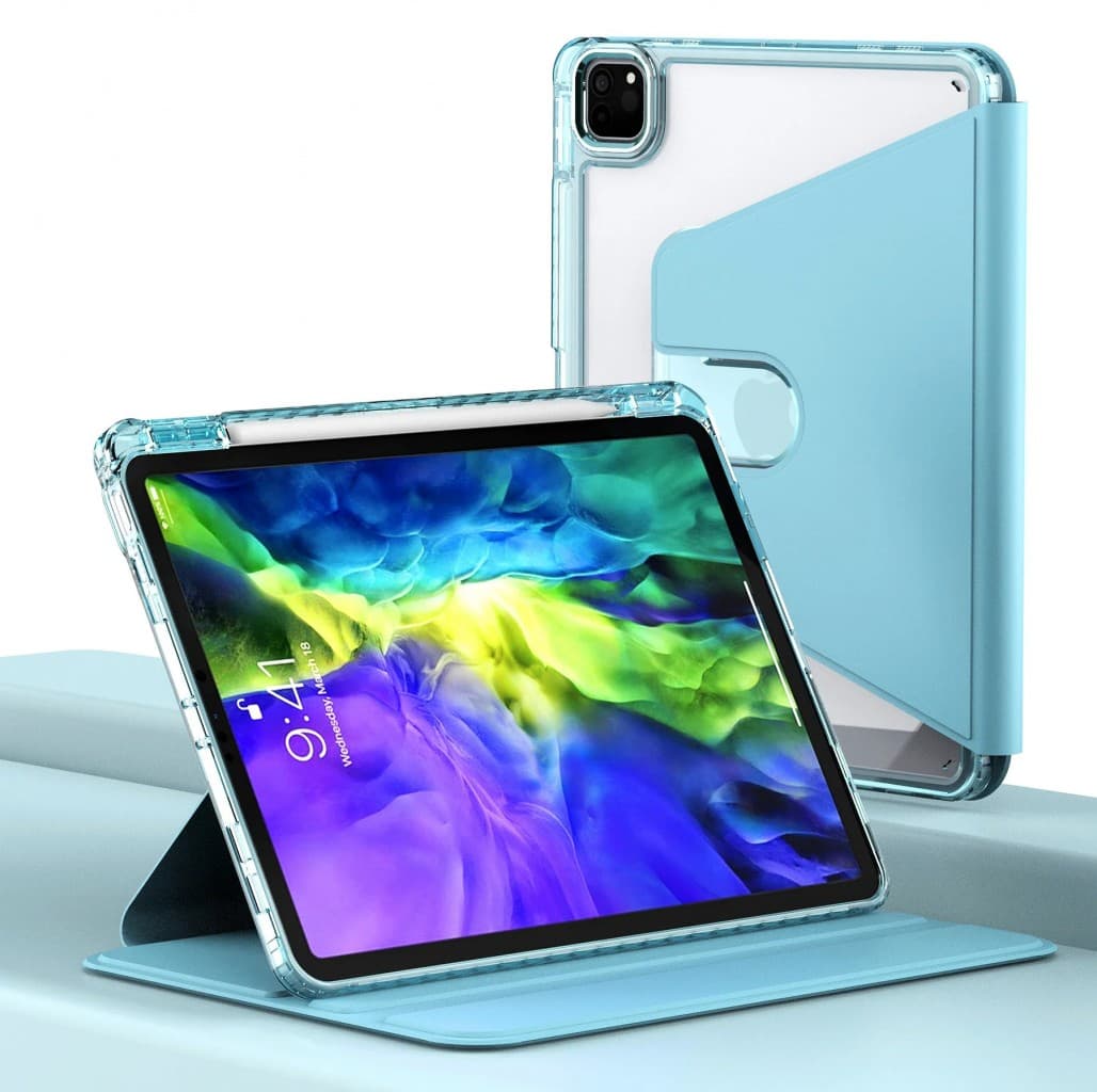 Techsuit Crystal Vision iPad Pro 11 2024 iPad Pro 11 2025 Modrý - náhled 2