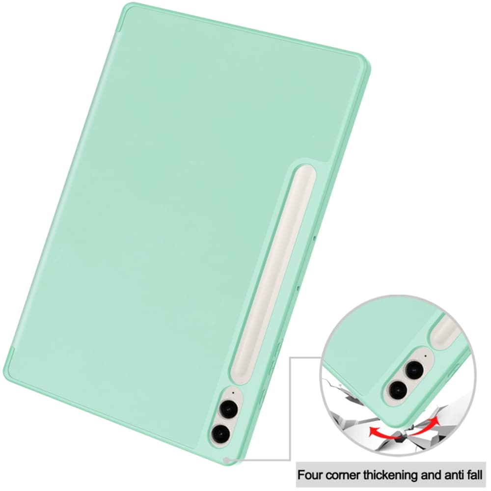 Techsuit Flex Trifold držák tužky Samsung Tab S9 Plus S10 Plus Růžový - náhled 2