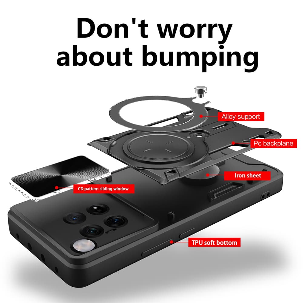 Techsuit Ochrana kamery Pro OnePlus 12 Černá - náhled 2