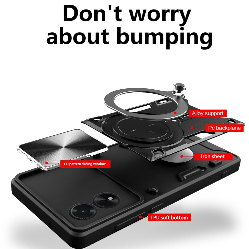 Techsuit Ochrana kamery Pro Motorola Moto G14 Fialová - náhled 2