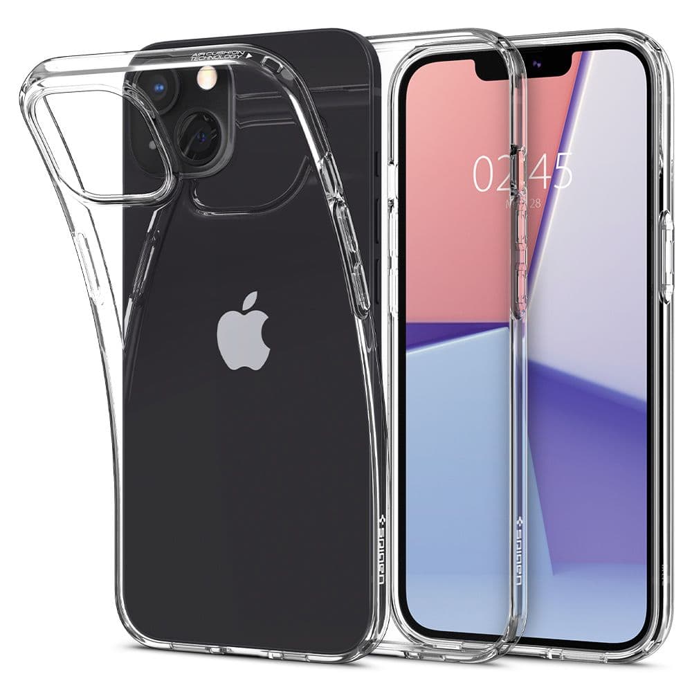 Spigen Liquid Crystal iPhone 13 Průhledný - náhled 2