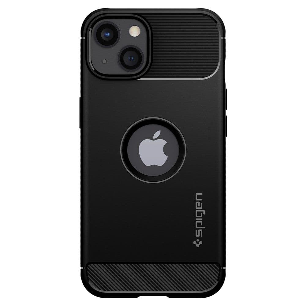 Spigen Rugged Armor iPhone 13 Černá - náhled 2