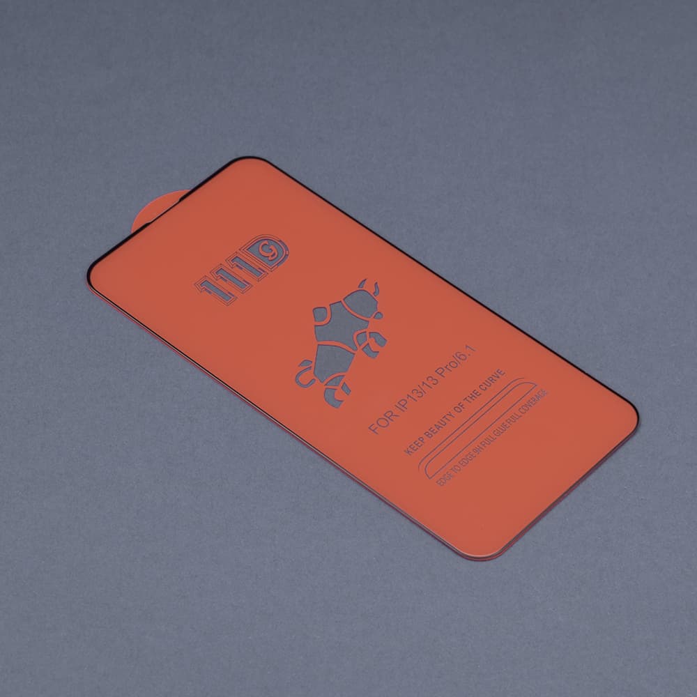 Techsuit 111D Celoplošné sklo iPhone 13 Pro Max iPhone 14 Plus Černé - náhled 2