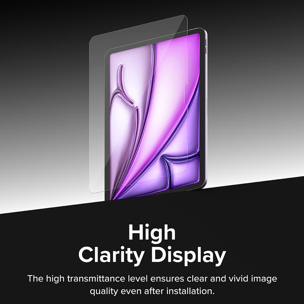 Ringke Tvrzené sklo iPad Air 11 2024 2025 Průhledné - náhled 2