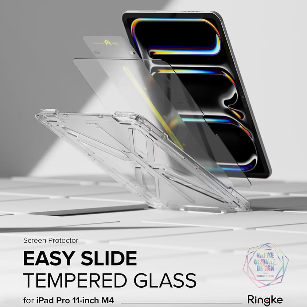 Ringke Easy Slide tvrzené sklo pro iPad Pro 11 (2024) (2025) čiré - náhled 2
