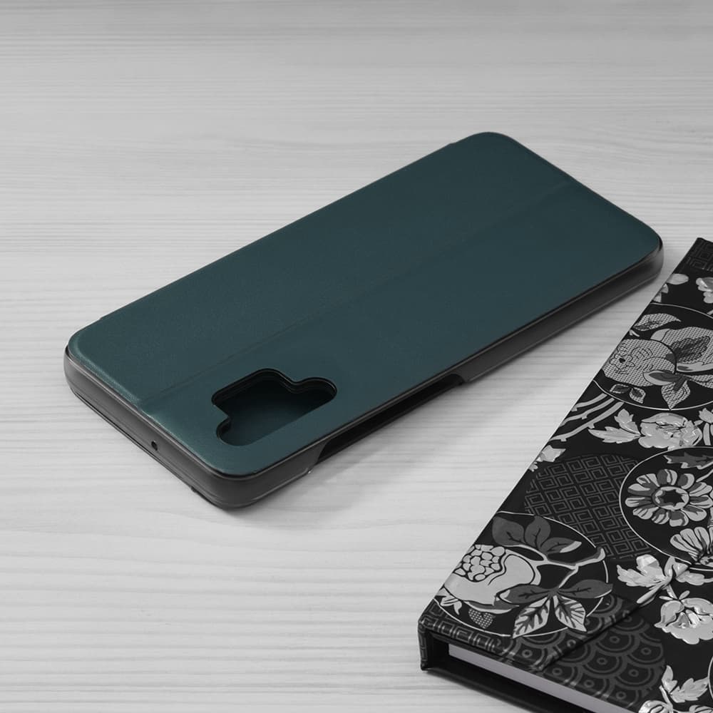 Techsuit eFold Series pouzdro Samsung Galaxy A32 4G Tmavě zelená - náhled 2