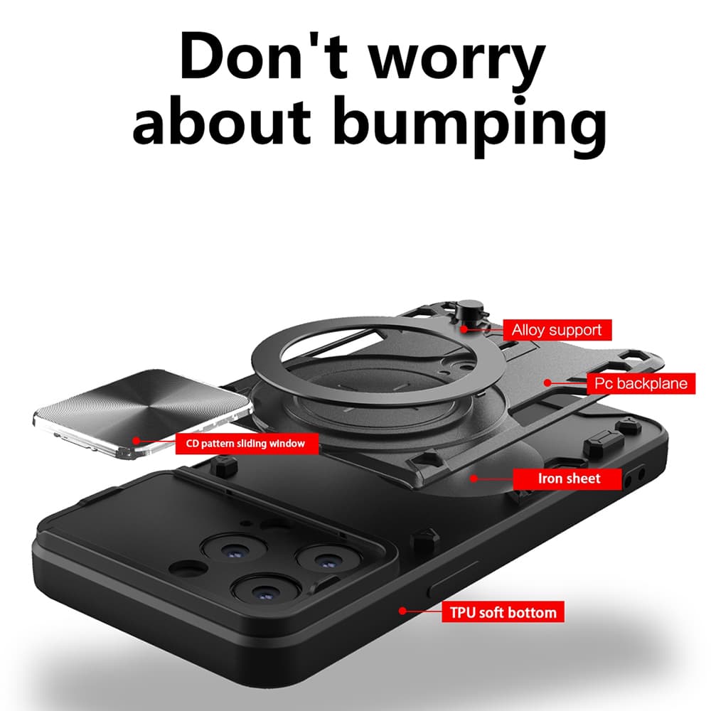 Techsuit CamGuard Pro iPhone 16 Pro černý - náhled 2