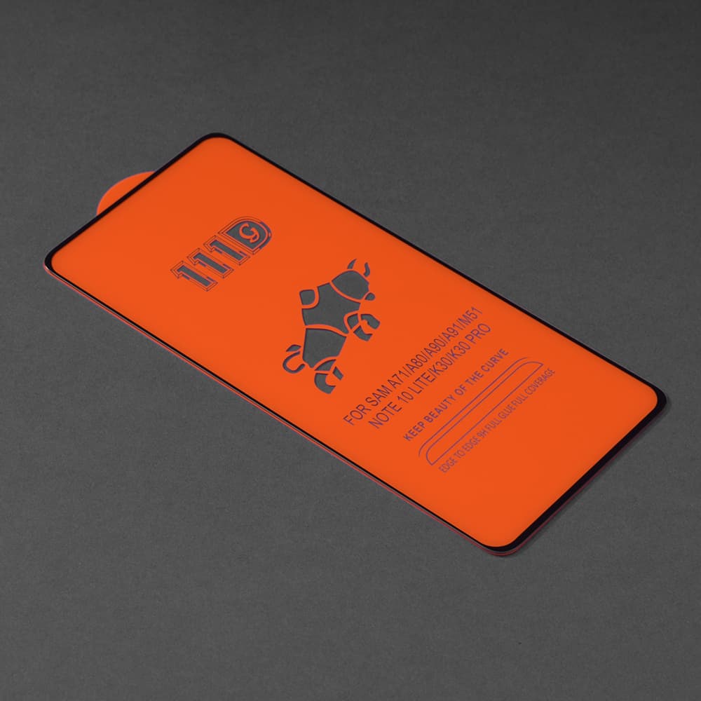 Techsuit 111D Celoplošné lepené sklo Huawei P smart 2021 Black - náhled 2