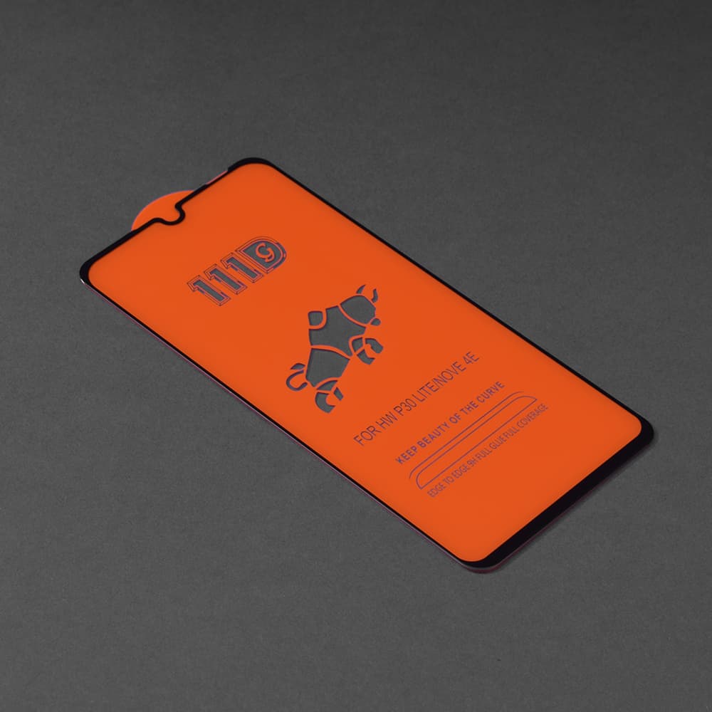 Techsuit 111D Celoplošné sklo Huawei P30 Lite New Edition Black - náhled 2