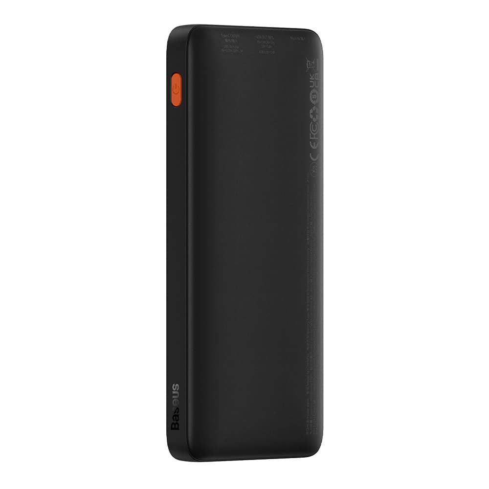 Baseus Power Bank Airpow 10000mAh 20W černá s kabelem TypeC - náhled 2