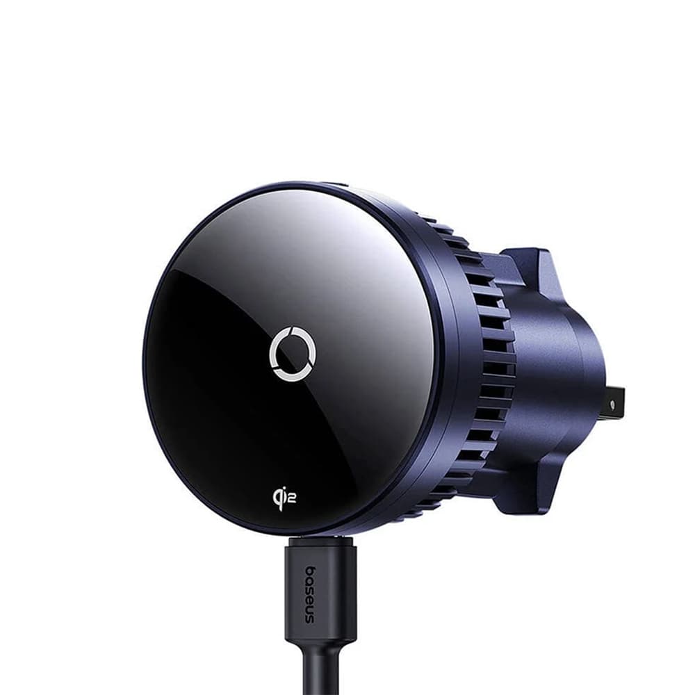 Baseus MagPro držák do ventilace Qi2.0 15W Cosmic Black - náhled 2