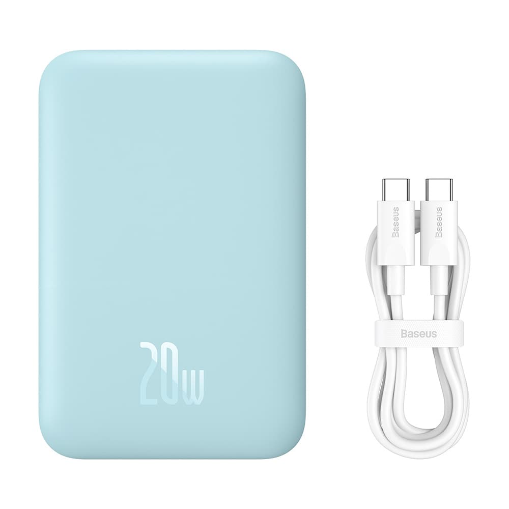 Baseus Power Bank Mini Air P10059002313-00 6000mAh 20W Blue - náhled 2