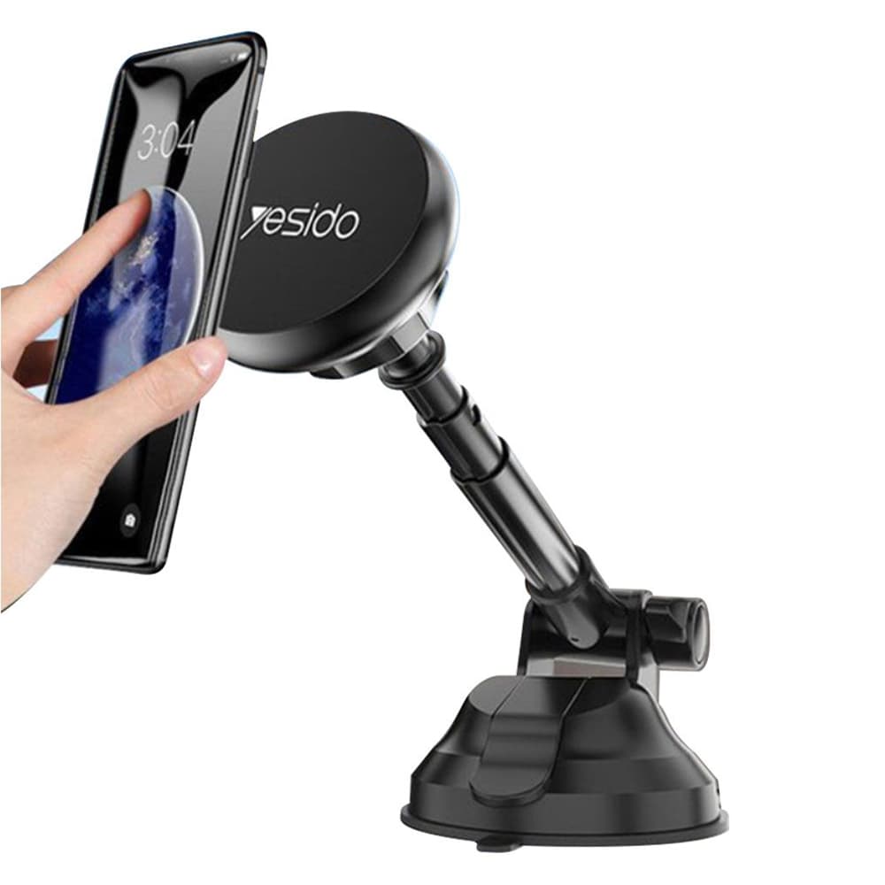 Yesido C41 Držák do auta prodloužitelné rameno otočný 360° černý - náhled 2
