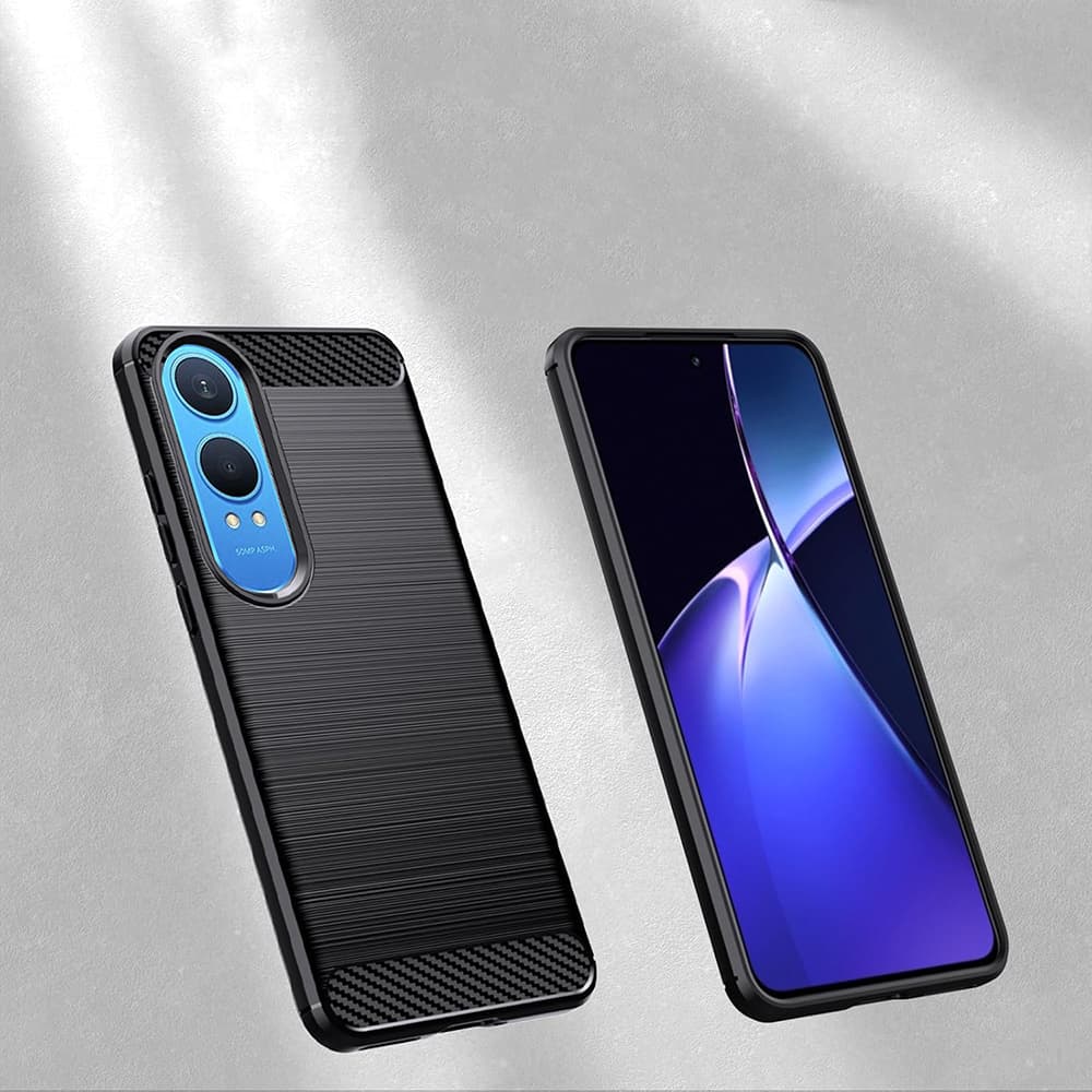 Techsuit Carbon Silicone pouzdro OnePlus Nord CE4 Lite Black - náhled 2