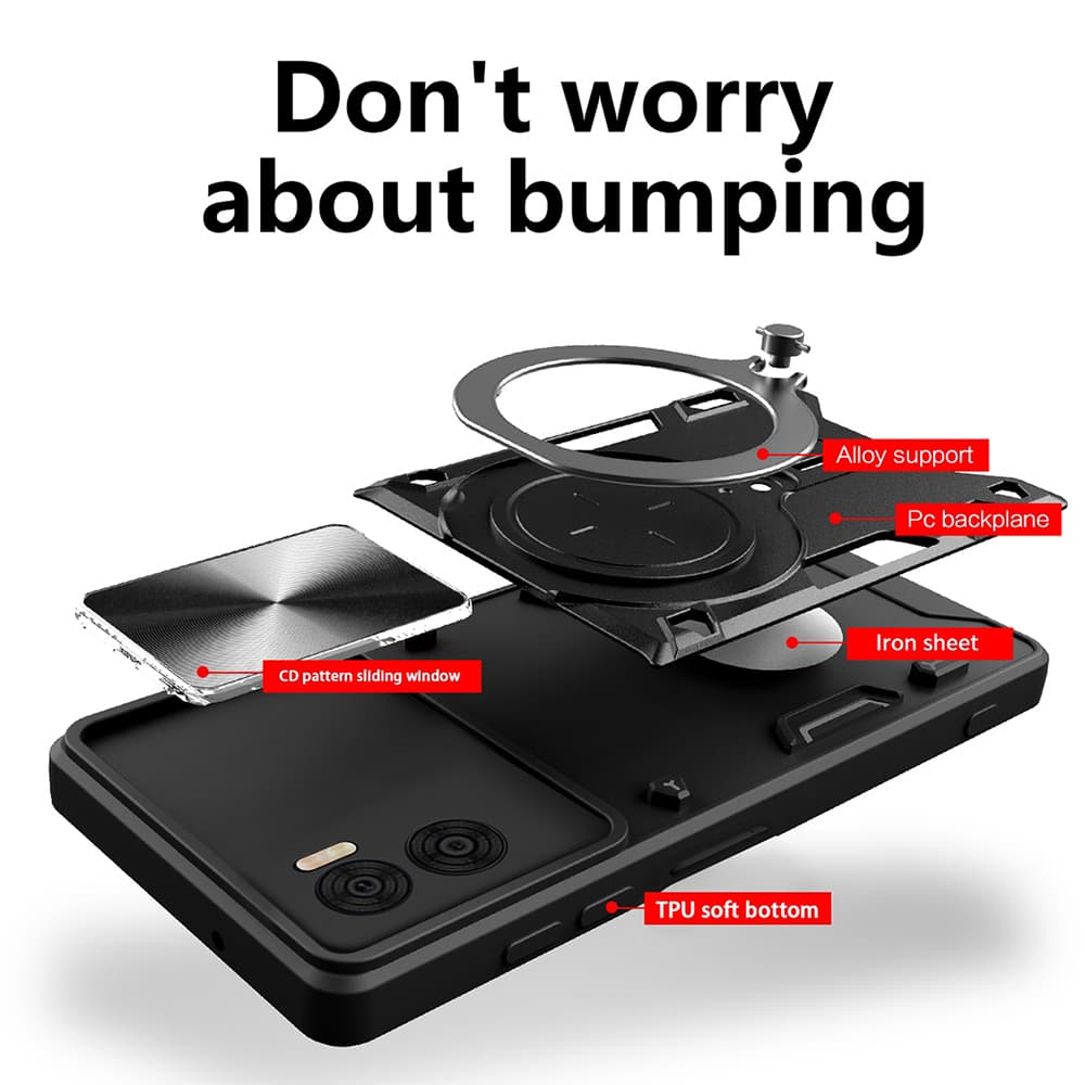 Techsuit CamGuard Pro pouzdro pro Motorola Moto G85 černá - náhled 2