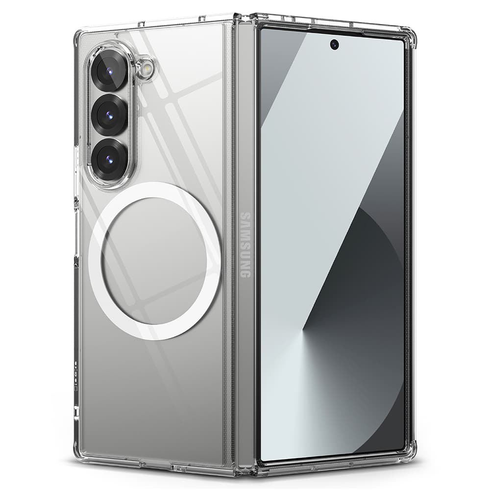 Ringke Fusion MagSafe kryt Samsung Galaxy Z Fold6 průhledný - náhled 2