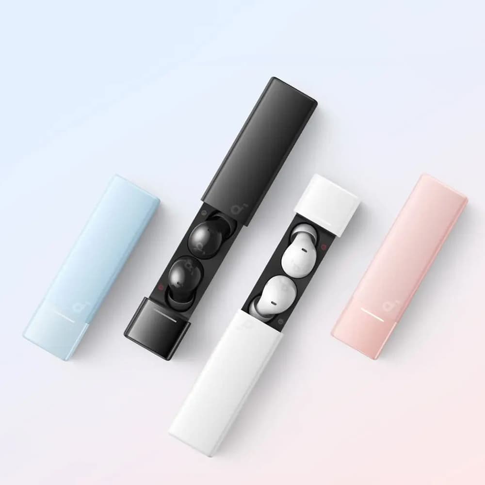 Anker bezdrátová sluchátka SoundCore A30i s mikrofonem růžová - náhled 2