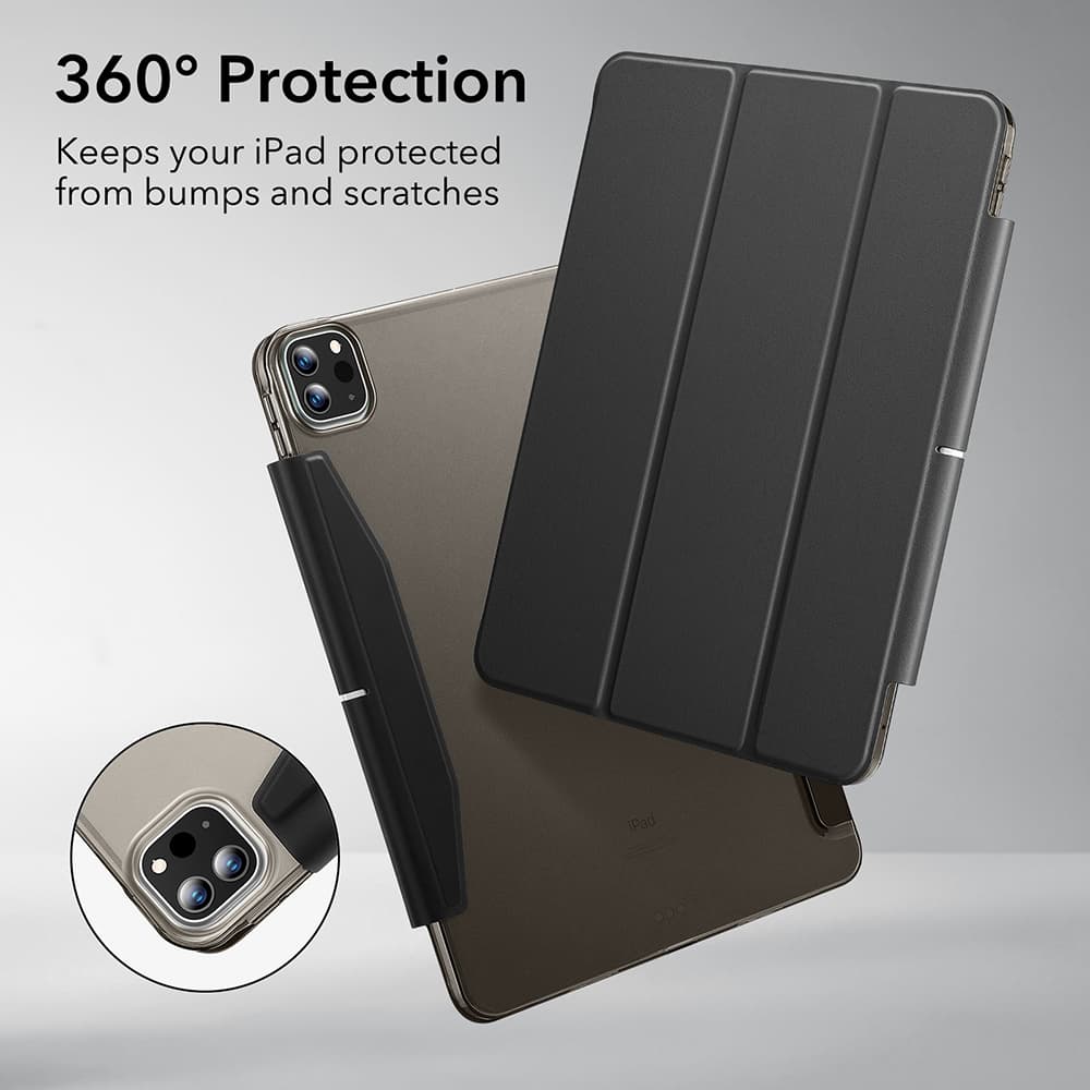 ESR Ascend Trifold iPad Pro 13 (2024) (2025) Matná černá - náhled 2