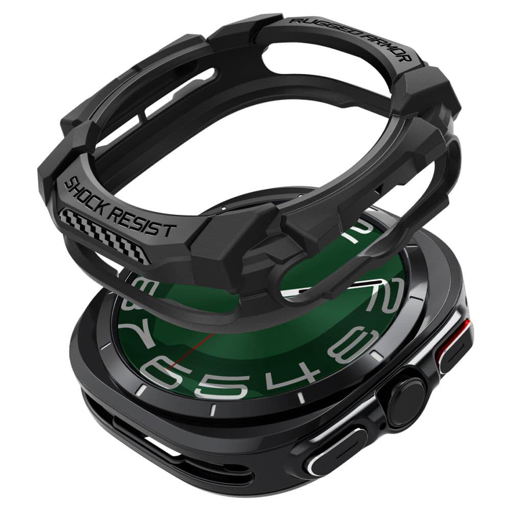 Pouzdro Spigen Rugged Armor pro Samsung Galaxy Watch Ultra 47mm černé - náhled 2