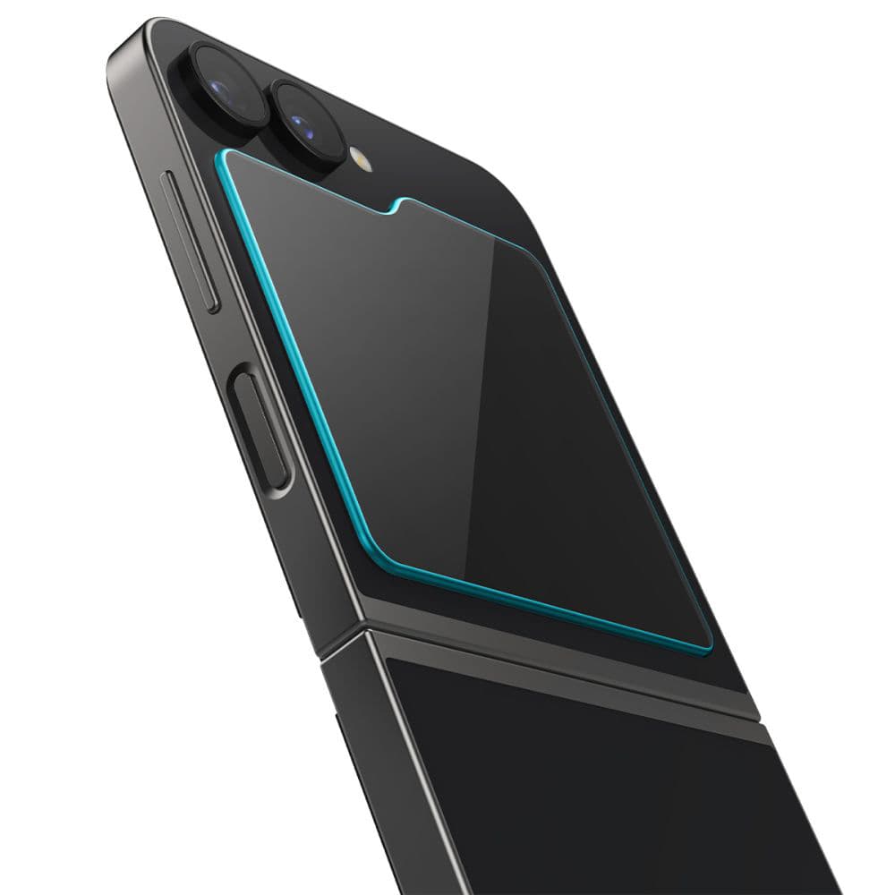 Spigen Glas.tR EZ-FIT (2 balení) Samsung Galaxy Z Flip6 / Flip7 FE čirý - náhled 2