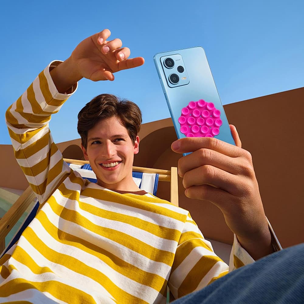 Techsuit Přísavka na telefon SW-CUP Silikon Bílý - náhled 2