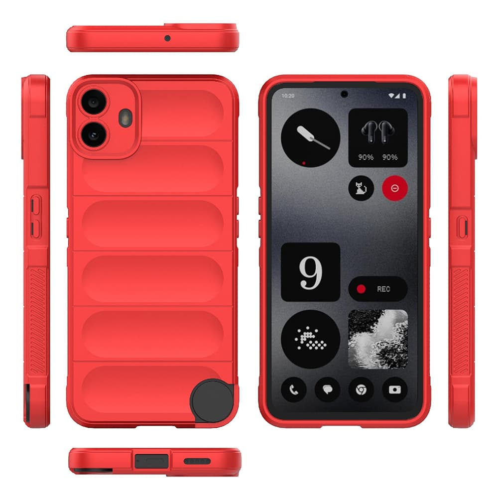 Techsuit Magic Shield Nothing CMF Phone 1 červený - náhled 2