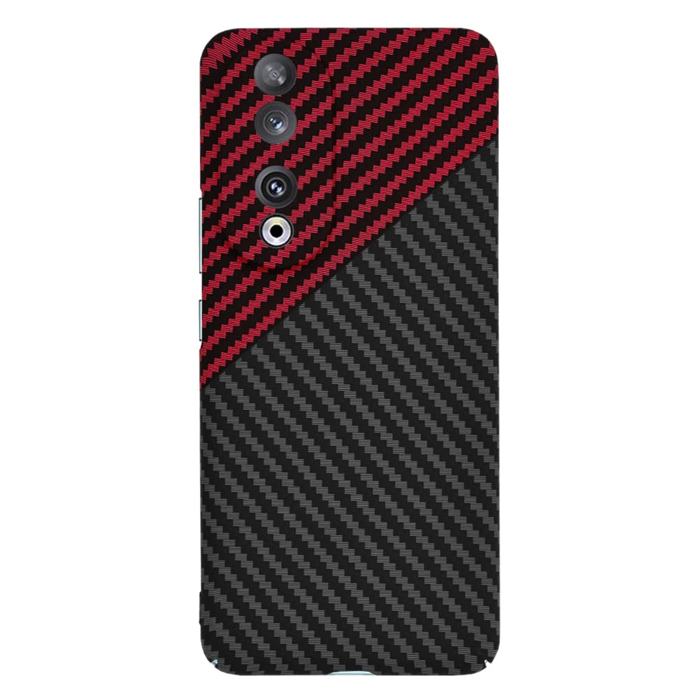 Techsuit Carbonite FiberShell pro Honor 90 Red Vortex - náhled 2