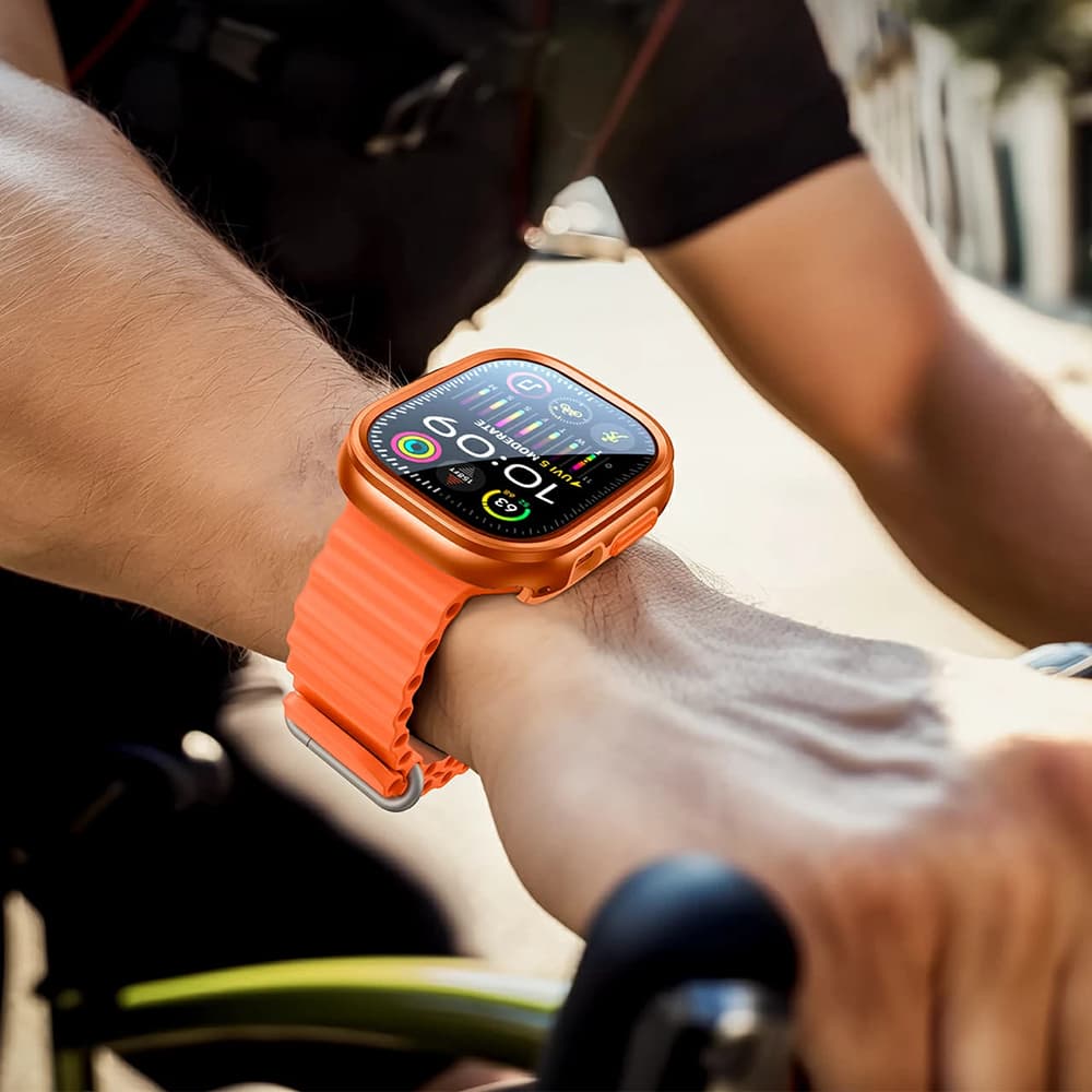 ESR Armorite Protection Set pro Apple Watch Ultra Ultra 2 Ultra 3 Titanová - náhled 2