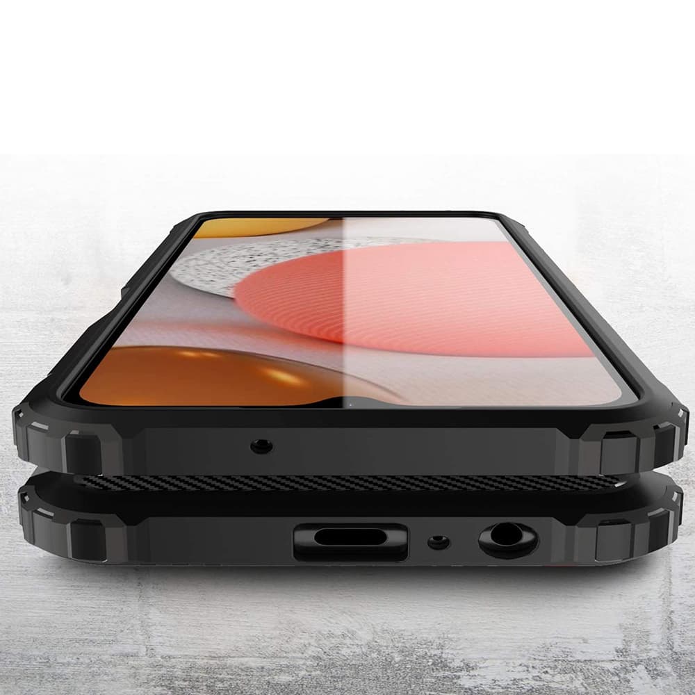 Techsuit Hybridní brnění Samsung Galaxy A12 A12 Nacho Černá - náhled 2