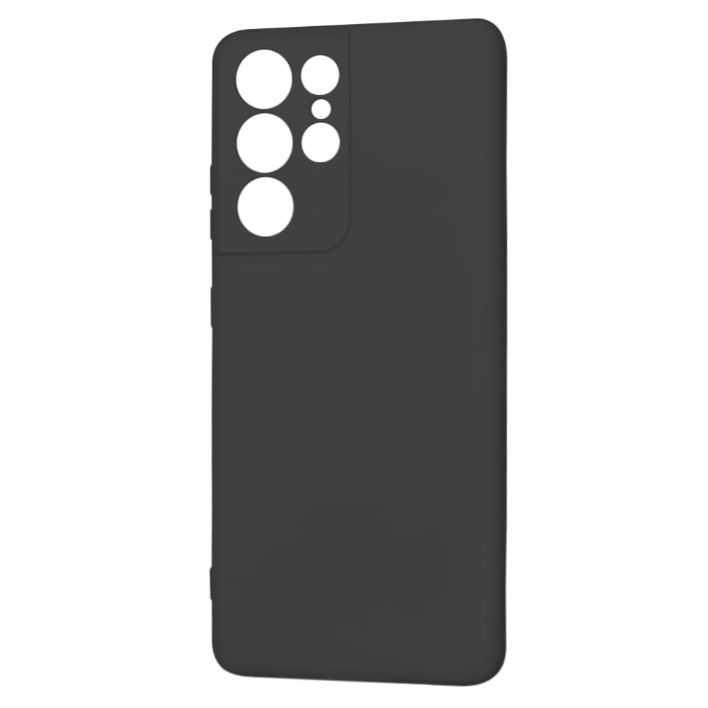 Techsuit SoftFlex Samsung Galaxy S21 Ultra 5G Černý - náhled 2