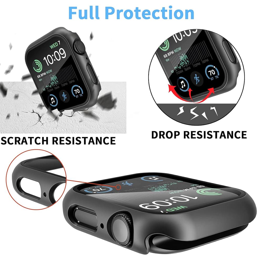 Techsuit Defense360 Pro pro Apple Watch 4 5 6 SE (40mm) černá - náhled 2