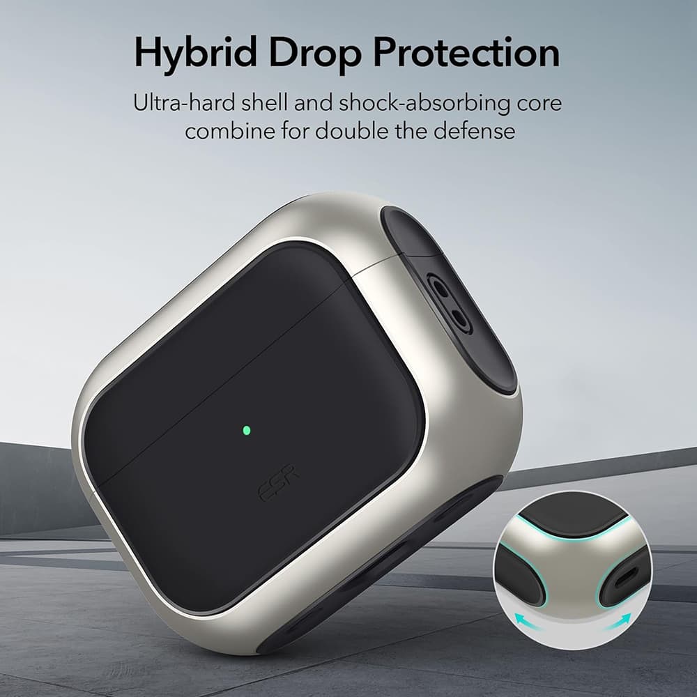 ESR Orbit Hybrid HaloLock pro Apple AirPods 4 černá - náhled 2