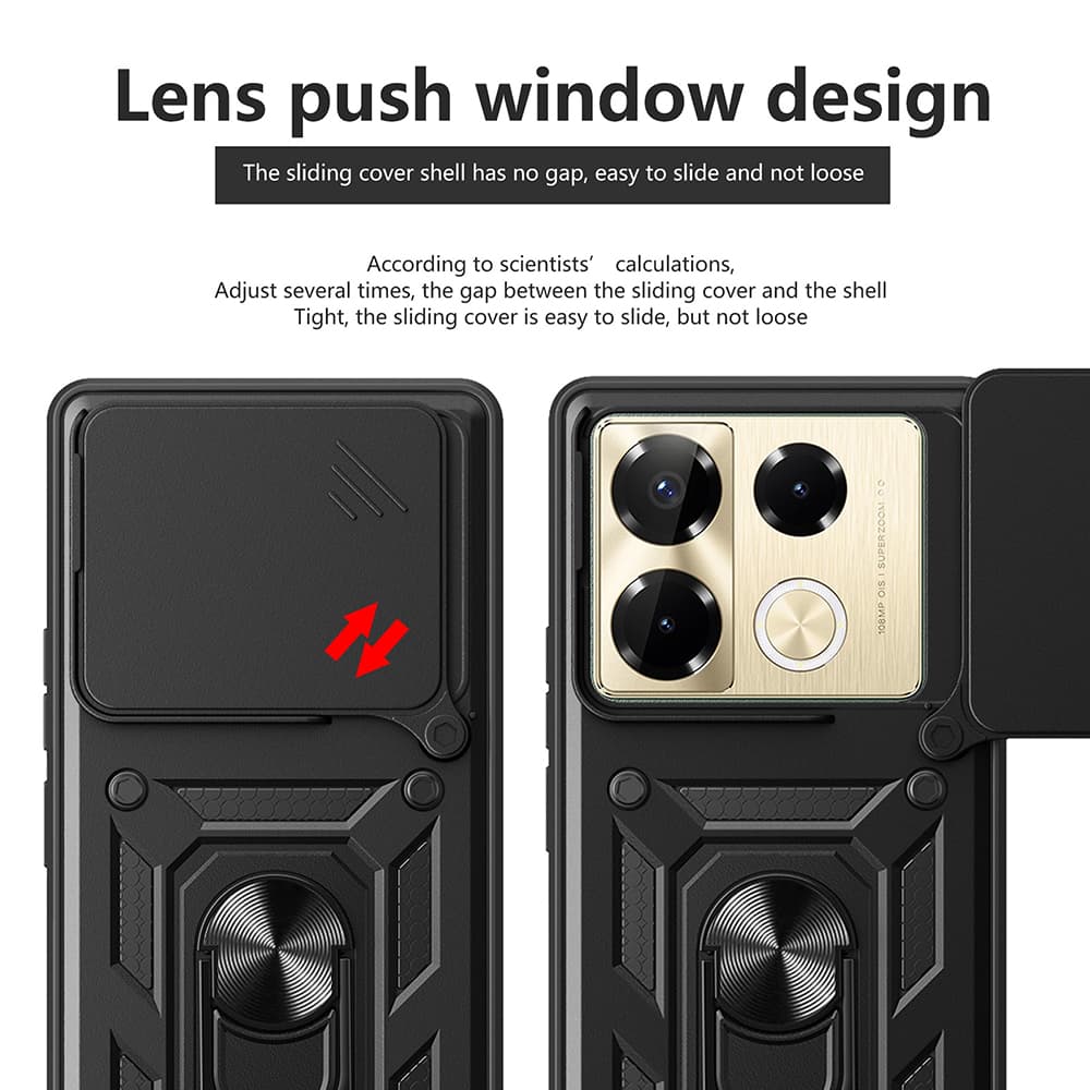 Techsuit CamShield Series pouzdro pro Infinix Note 40 Pro+ modré - náhled 2